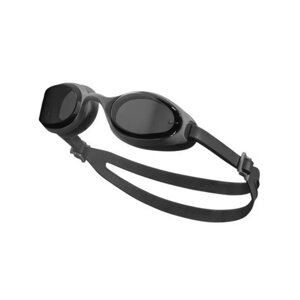 Очки для плавания ДЫМЧАТЫЕ линзы, нерегулир. пер., черная оправа Nike Hyper Flow NESSD132014