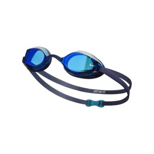 Очки для плавания Nike Legacy Mirror, NESSD130440, зеркальные линзы, FINA, смен. пер., т. синяя оправа
