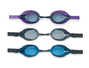 Очки для плавания Pro Racing Goggles, 3 цвета Intex 55691