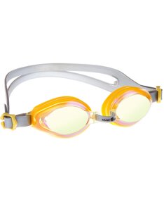 Очки для плавания юниорские Mad Wave AQUA Rainbow M0415 05 0 06W желтый