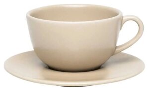 Пара чайная UNNI MERENGUE (чашка 200мл и блюдце 14см) Oxford 102660, AY04-5507