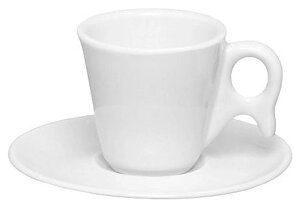 Пара кофейная Genova (чашка 75мл и блюдце 12см) Oxford M07K/M06E-9001