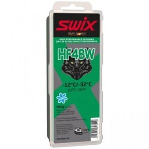 Парафин высокофтористый Swix HF4BWX Black (12°С -32°С) 5х180 г