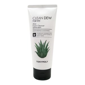 Пенка для умывания с алоэ для проблемной кожи Clean Dew Aloe Foam Cleanser