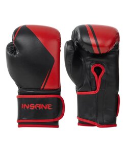 Перчатки боксерские Insane Montu ПУ, 12 oz, красный