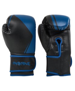 Перчатки боксерские Insane Montu ПУ, 14 oz, синий