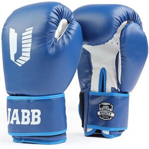 Перчатки боксерские (иск. кожа) 10ун Jabb JE-4068/Basic Star синий