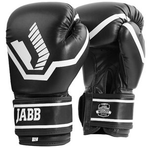 Перчатки боксерские (иск. кожа) 12ун Jabb JE-2015/Basic 25 черный