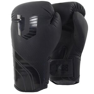 Перчатки боксерские (иск. кожа) 12ун Jabb JE-4077/Asia 77 черный