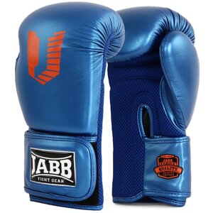 Перчатки боксерские (иск. кожа) 8ун Jabb JE-4056/Eu Air 56 синий