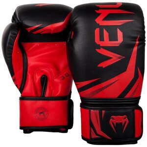 Перчатки Venum Challenger 3.0 03525-100-12oz черный\красный