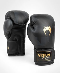 Перчатки Venum Razor Boxing 04689-126-12oz черный\золотой