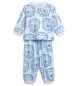Пижама с длинным рукавом для маленького мальчика