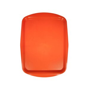 Поднос столовый 490х360 мм оранжевый полипропилен особо прочный | 560Т