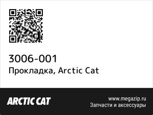 Прокладка Arctic Cat 3006-001