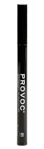 PROVOC Подводка-фломастер для глаз, 01 черный / Nib Liquid Eye Liner 01 Little Black Dress 1 мл