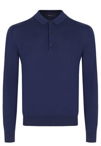 Пуловер BML Base Polo Buttons Neck Long Sleeve, 290134 BML