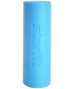 Ролик для йоги и пилатеса 15x45см Star Fit Core, EVA FA-501 синий пастель