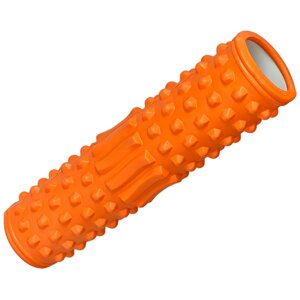 Ролик для йоги Sportex 45х11см, ЭВА\АБС E40750 оранжевый