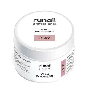 RUNAIL УФ-гель камуфлирующий, чайная роза 56 г