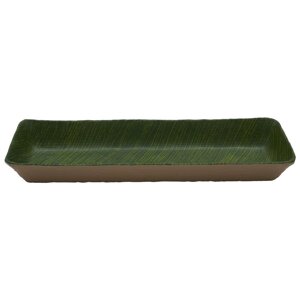 Салатник 2500мл 53х16,2х6,5см Green Banana Leaf пластик меламин P. L. Proff Cuisine | JW50216-TAI
