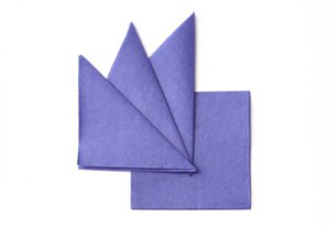 Салфетки бумажные Resto 240х240мм синие (400шт)