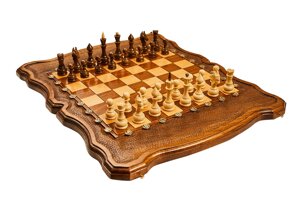 Шахматы + нарды резные quot; Гамбит 2 quot; 40, Simonyan as103-4