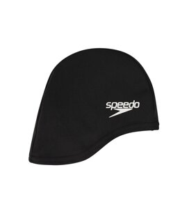 Шапочка для плавания Speedo Polyester Cap Jr 8-710110001 черный