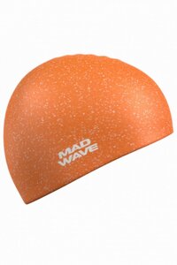 Шапочки для плавания Mad Wave Recycled M0536 01 0 05W оранжевый