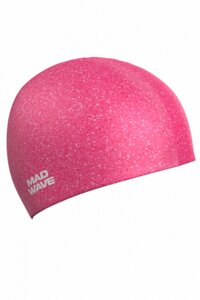 Шапочки для плавания Mad Wave Recycled M0536 01 0 06W розовый