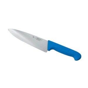 Шеф-нож PRO-Line 25см синяя пластиковая ручка P. L. Proff Cuisine | KB-3801-250-BL201-RE-PL