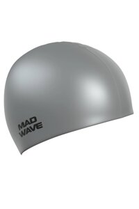 Силиконовая шапочка Mad Wave Metal Silicone Solid M0535 05 0 12W