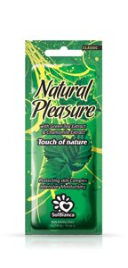 SOLBIANCA Крем с экстрактом зеленого чая для загара в солярии / Natural Pleasure 15 мл