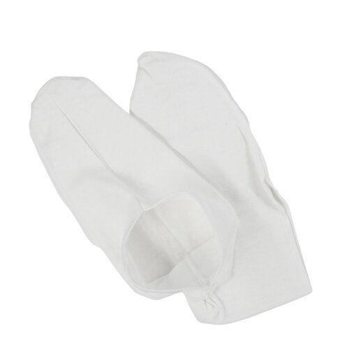 SOLOMEYA Носочки косметические 100% хлопок, в пластиковой упаковке / 100% Cotton Socks for cosmetic use 1 пара