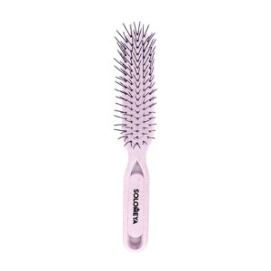 SOLOMEYA Расческа для распутывания волос, пастельно-сиреневая / Detangler Hairbrush for Wet & Dry Hair Pastel Lilac