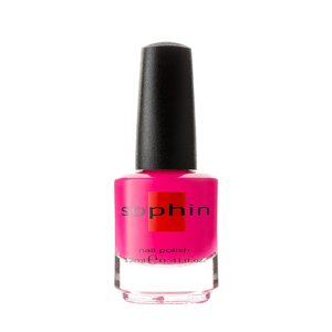 SOPHIN 0234 лак для ногтей, яркий холодный розовый неоновый / Neon 12 мл