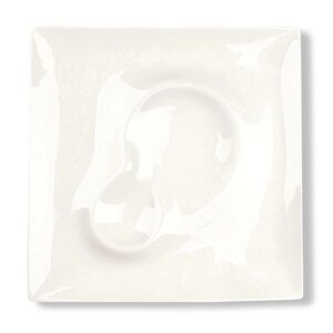 Тарелка 27х27см квадратная смещенное дно белая фарфор P. L. Proff Cuisine | F2914-10.75/71002403