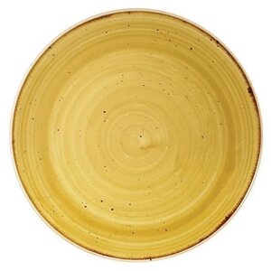 Тарелка Churchill SMSSEVP81 | Stonecast, цвет Mustard Seed Yellow SMSSEVP81