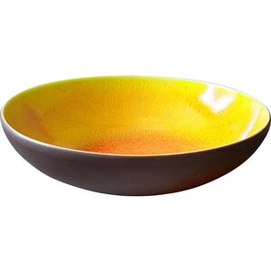 Тарелка для пасты 23,7см керамика цвет CITRON Jars Tourron 950812