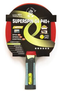 Теннисная ракетка Weekend Dragon Superspin 6 Star New (анатомическая) 51.626.03.1