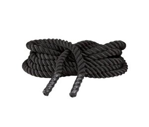Тренировочный канат Perform Better Training Ropes 15m 4085-50-Black 18 кг, черный