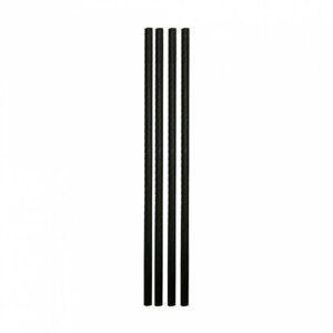 Трубочки бумажные коктейльные 0,6х14 см, чёрные, 250 шт Garcia De Pou | 222.60