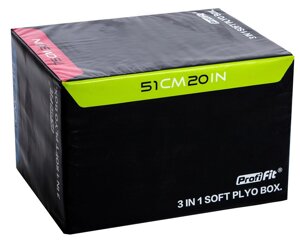 Универсальный Profi-Fit Soft Plyo Box 3 в 1 51-61-75см