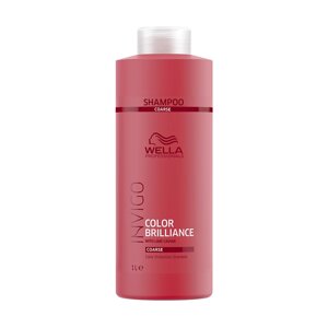WELLA Шампунь для защиты цвета окрашенных жестких волос / Brilliance 1000 мл