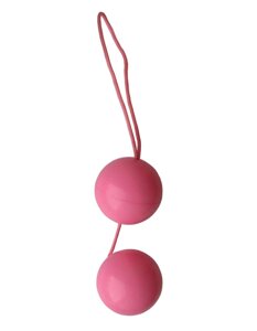 Balls Erowoman-Eroman - Двойные вагинальные шарики, 3,5 см (розовый)