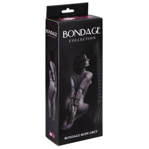 Bondage Collection Grey - Веревка, 9 м (серый)