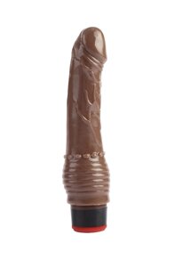 Chisa 7.6 Vibrating Dildo мультискоростной реалистичный вибратор, 19.5х3.3 см (коричневый)