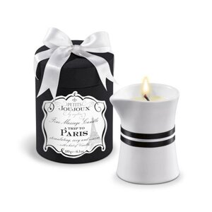 Cвеча для массажа Mystim Joujoux Paris c ароматом ванили, 190 гр.