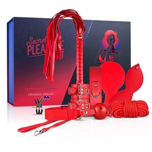 EasyToys Secret pleasure Chest - Набор постельных удовольствий (красный)