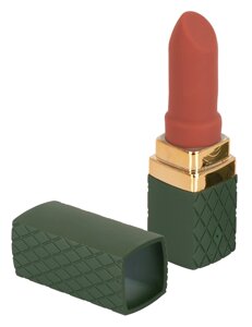 Emerald Love Luxurious Lipstick - Вибратор в виде помады, 8,5х3 см (зеленый)